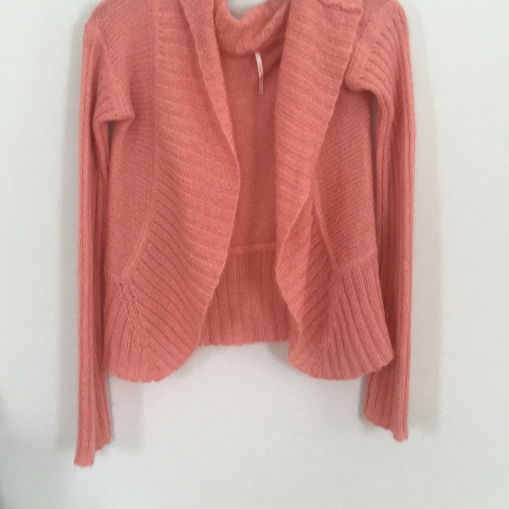 Free People mohair oral cardigan shrug sweater